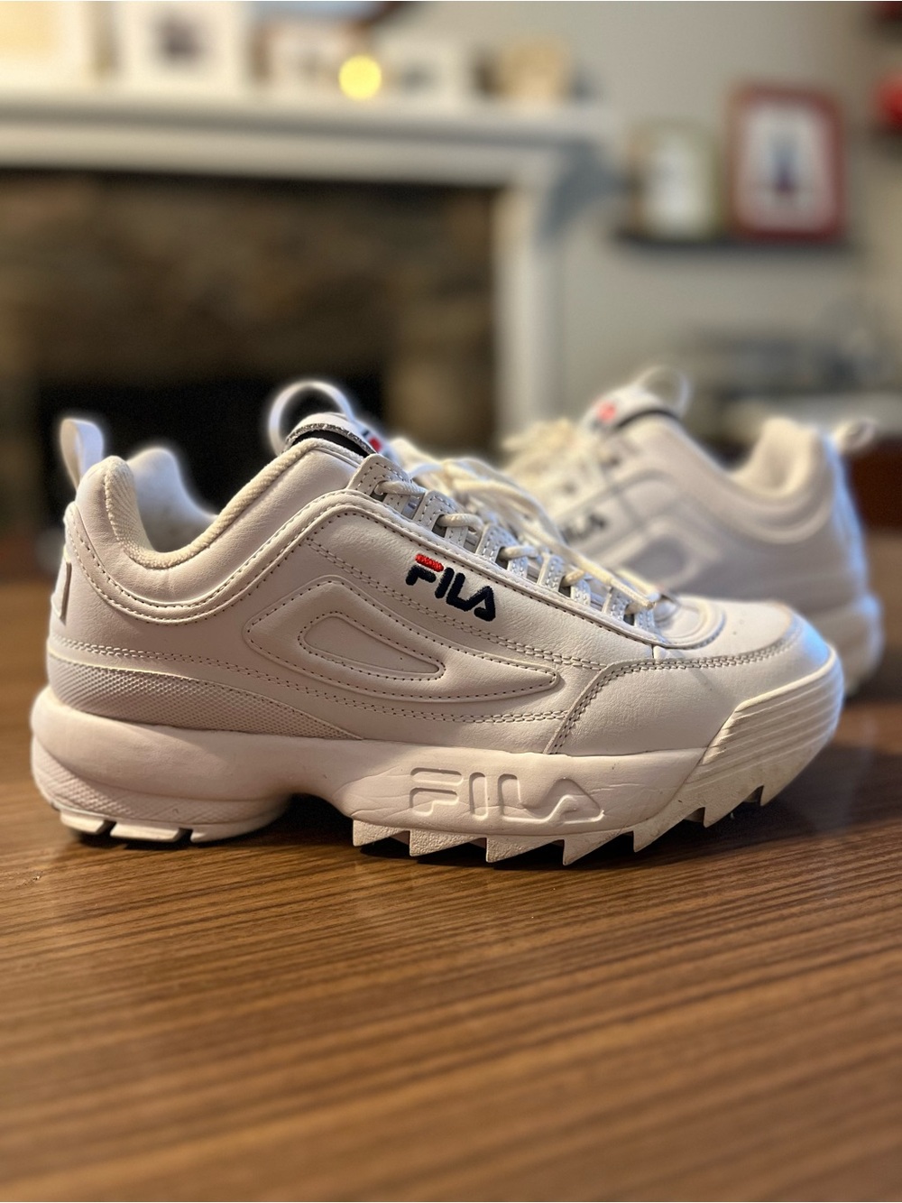 CHUNKY Y2K SNEAKERS - FILA DISRUPTORS II SIZE 10.5